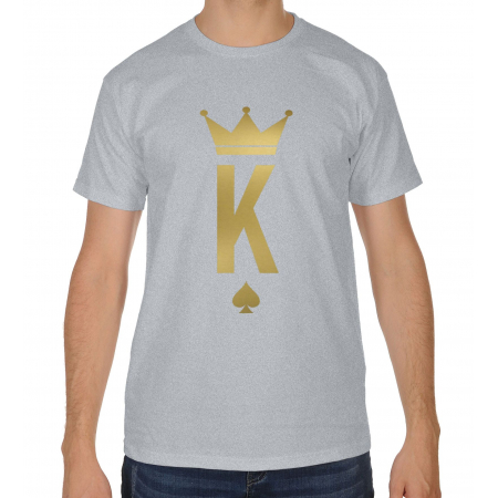 Koszulka męska dzień chłopaka King Poker